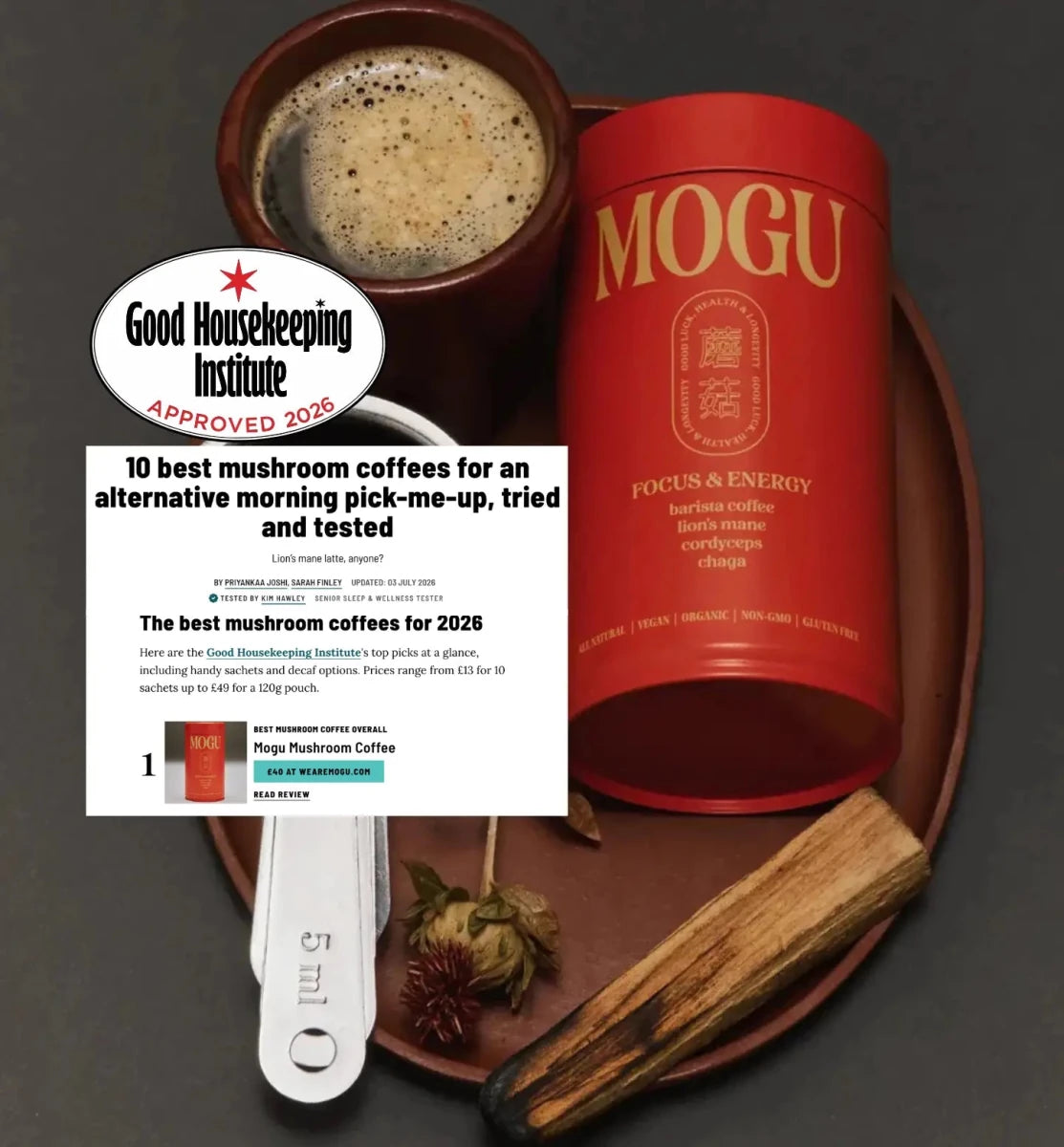 The best mushroom coffees for 2026