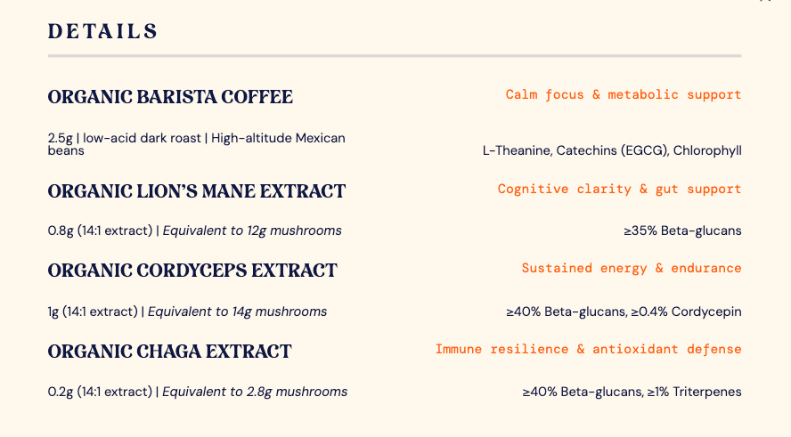 Ingredients